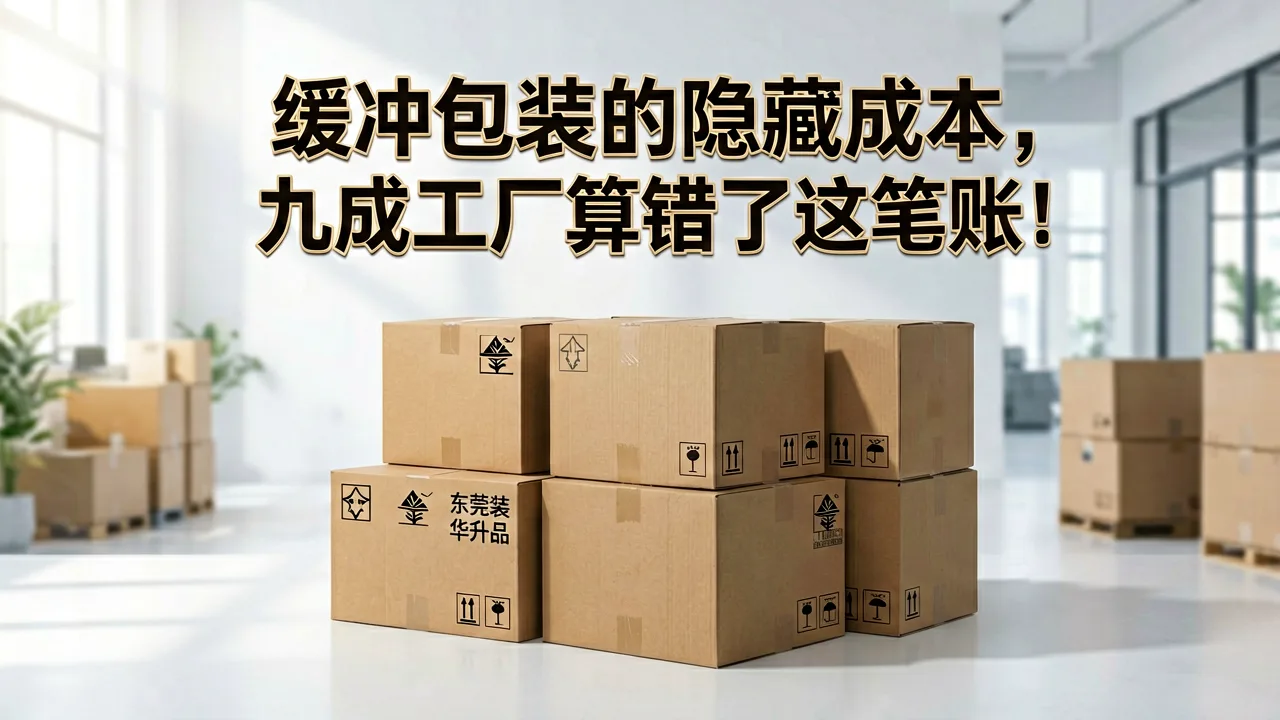 缓冲包装的隐藏成本，九成工厂算错了这笔账